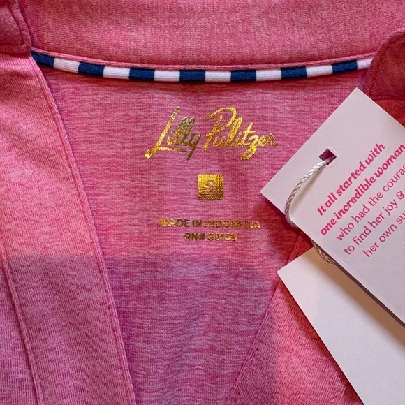 Lilly Pulitzer Women's Dune UPF 50+ Short Sleeve Dress - Picture 5 of 6